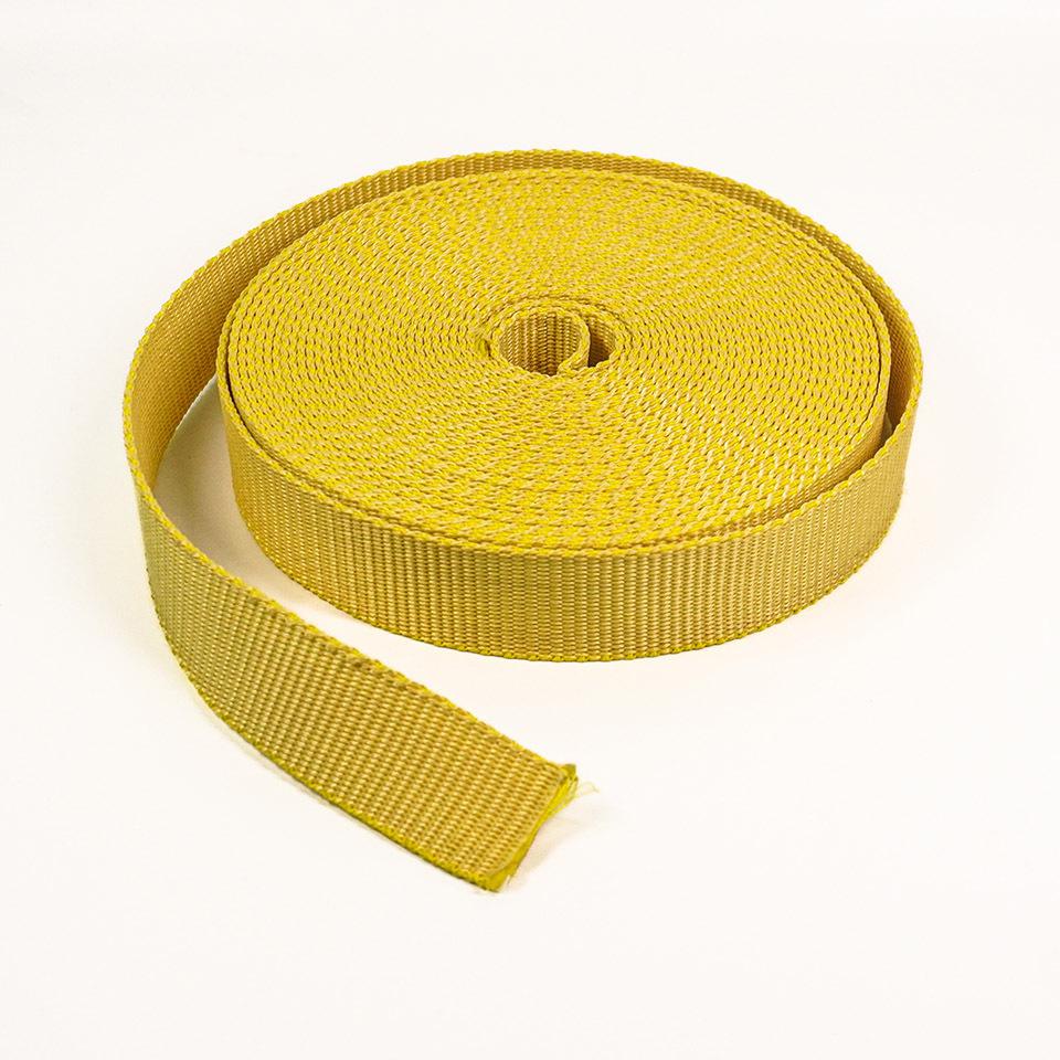 Weaving ultra-high molecular weight polyethylene flat rope