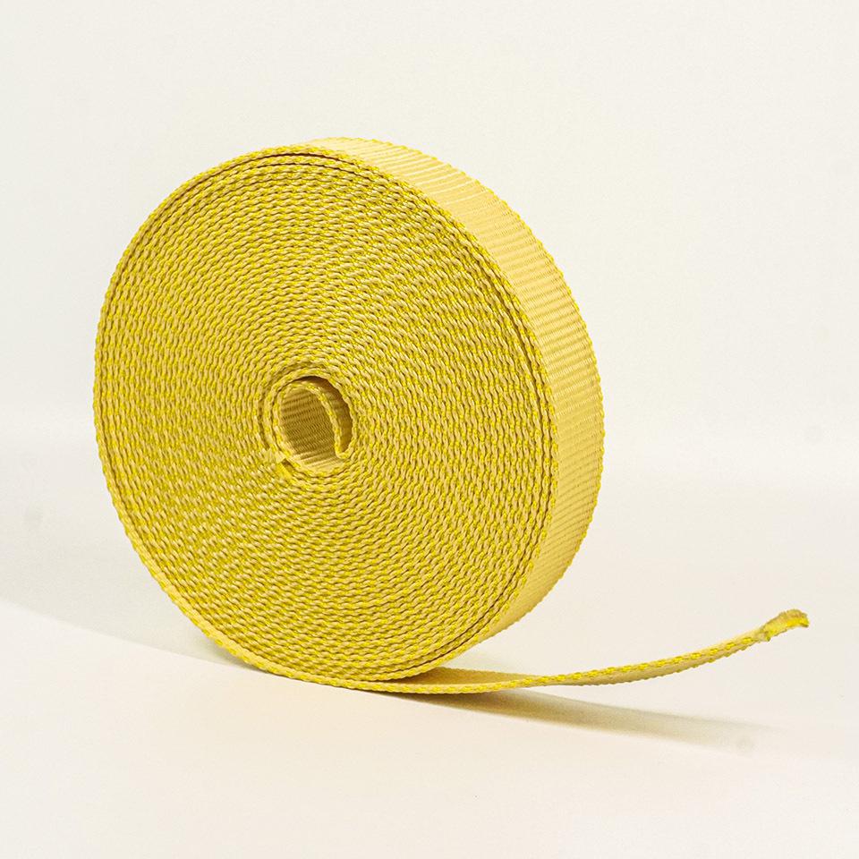 Weaving ultra-high molecular weight polyethylene flat rope