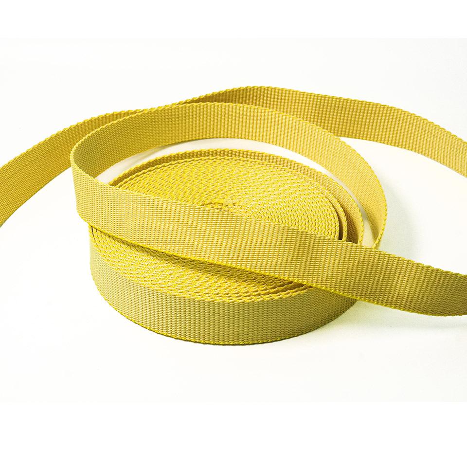 Weaving ultra-high molecular weight polyethylene flat rope