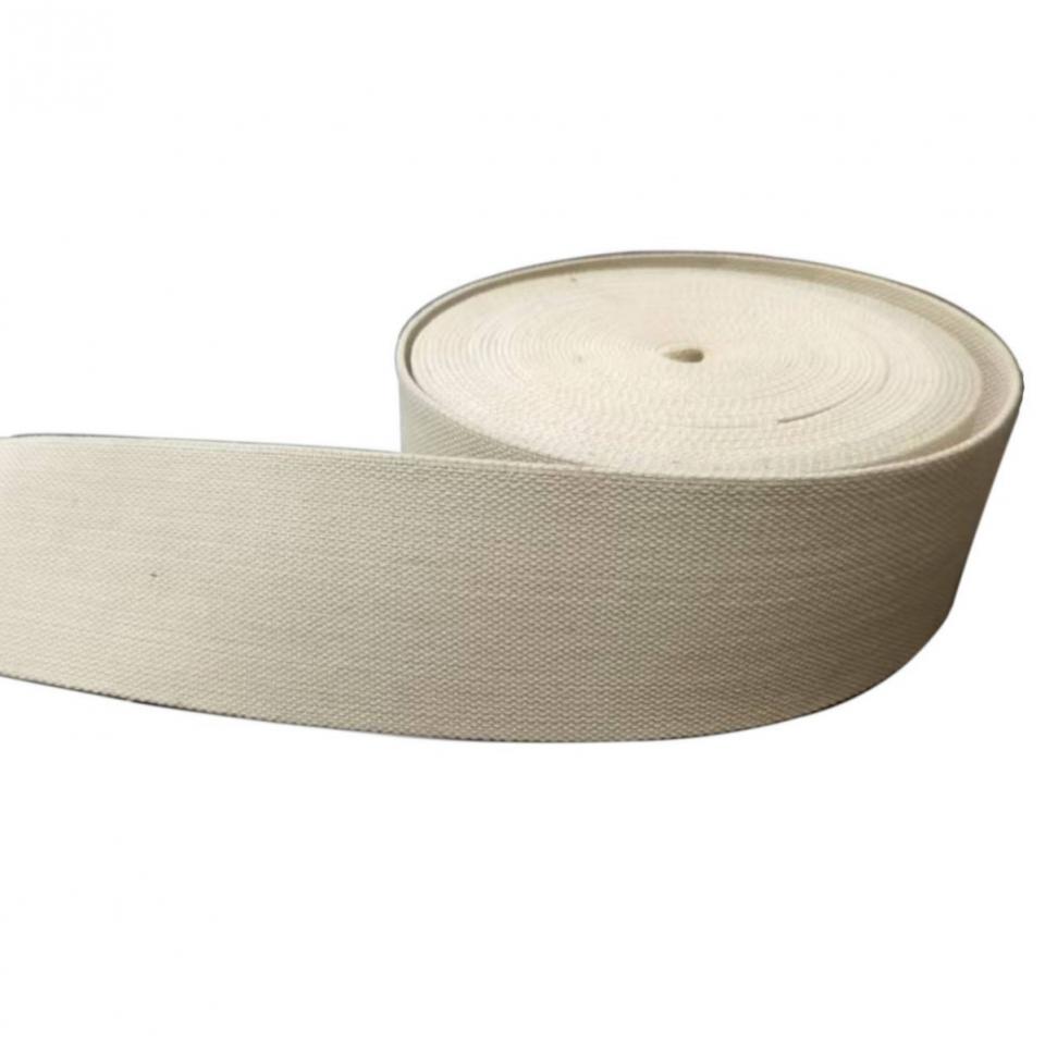 Environmentally friendly ultra wide pure cotton woven tape