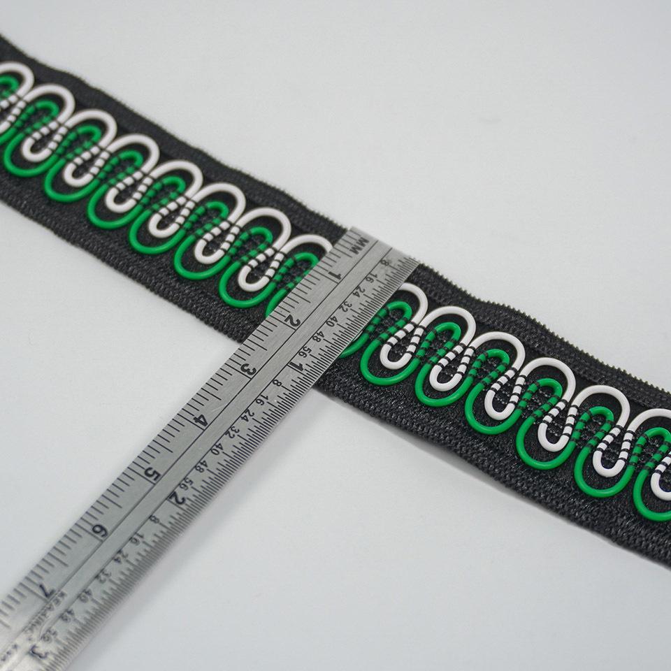 Conductive elastic band for wires