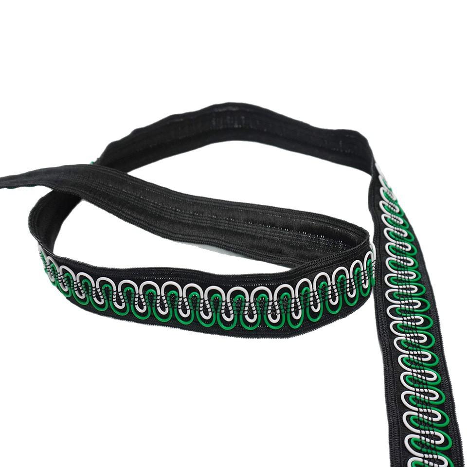 Conductive elastic band for wires