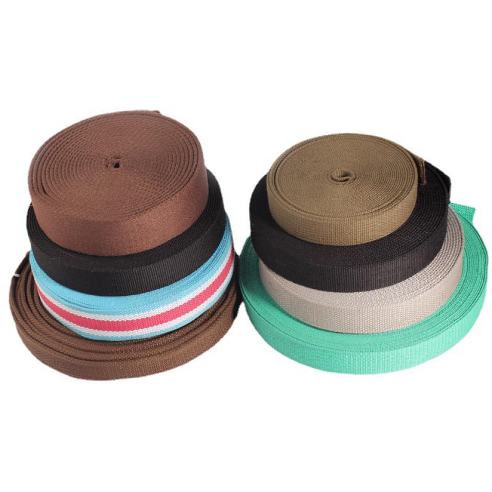 Intermediate color edging striped elastic band