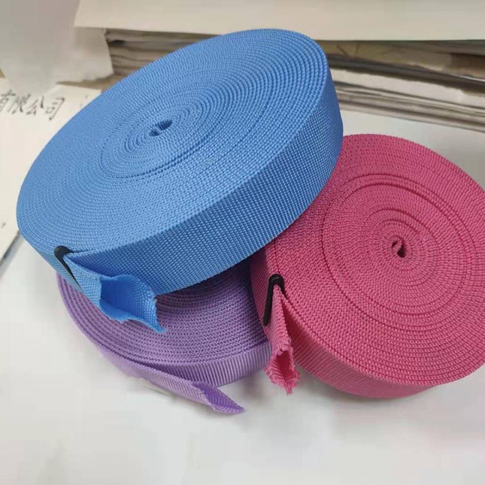 Polyester hollow webbing elastic band