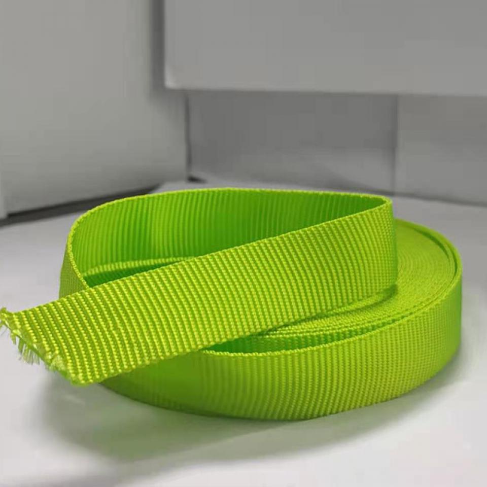 Polyester hollow webbing elastic band