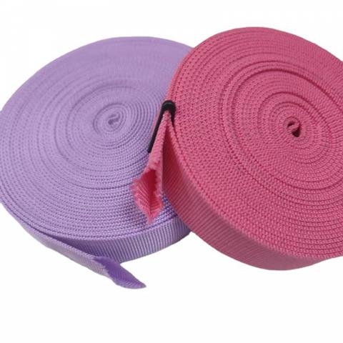 Polyester hollow webbing elastic band