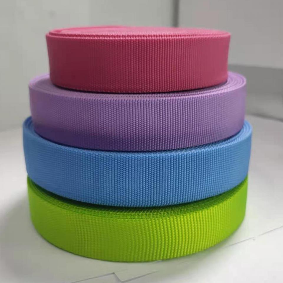 Polyester hollow webbing elastic band