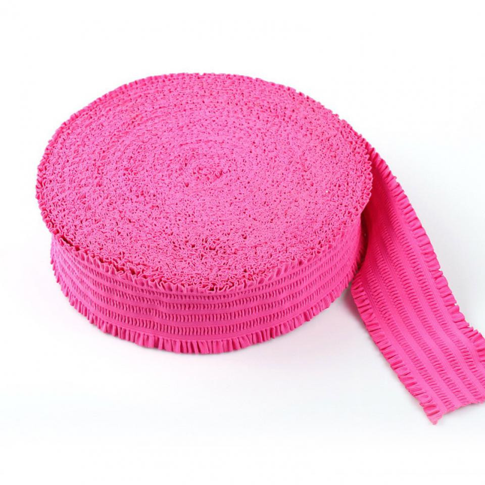 Waist waist ruffle elastic band