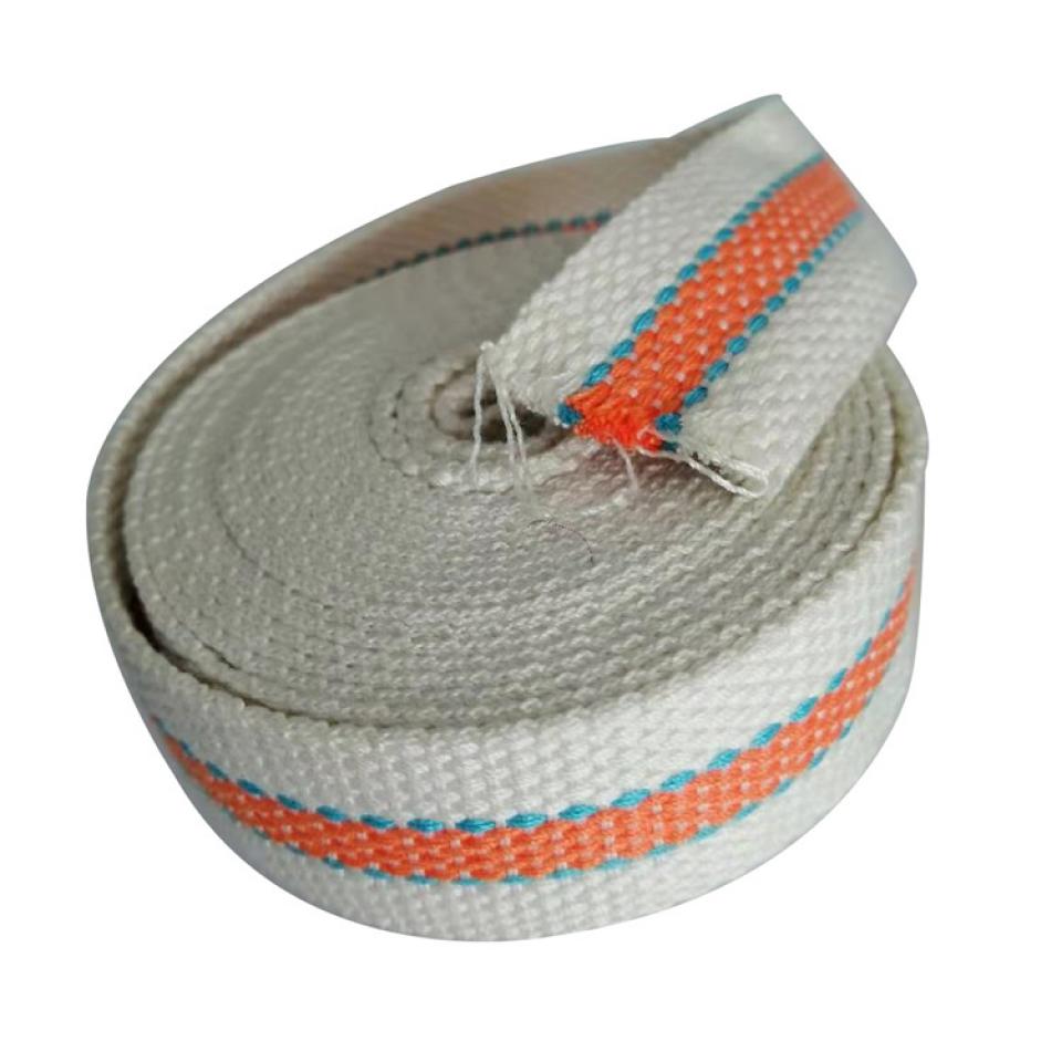 Polyester cotton striped jacquard woven tape