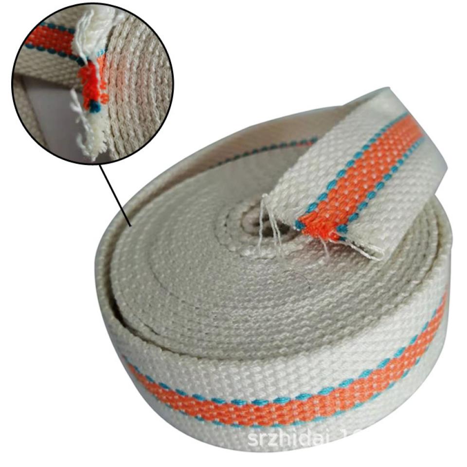 Polyester cotton striped jacquard woven tape