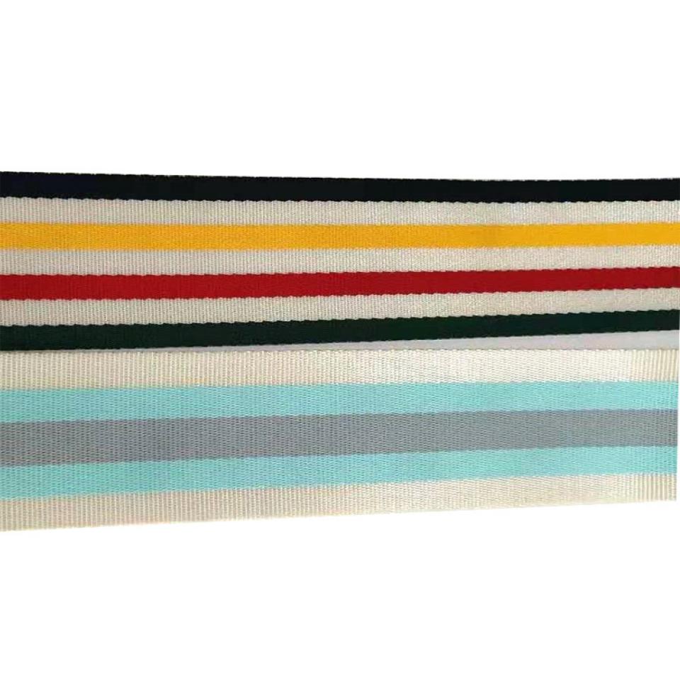 2-inch nylon five color patterned woven tape