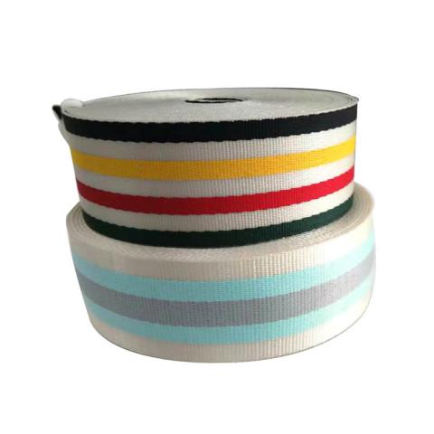 2-inch nylon five color patterned woven tape