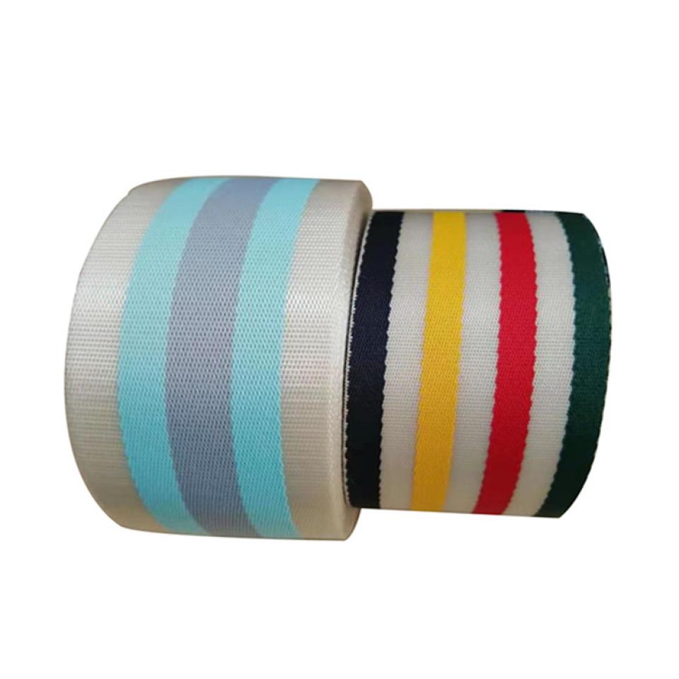 2-inch nylon five color patterned woven tape
