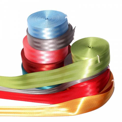 Nylon car seat belt