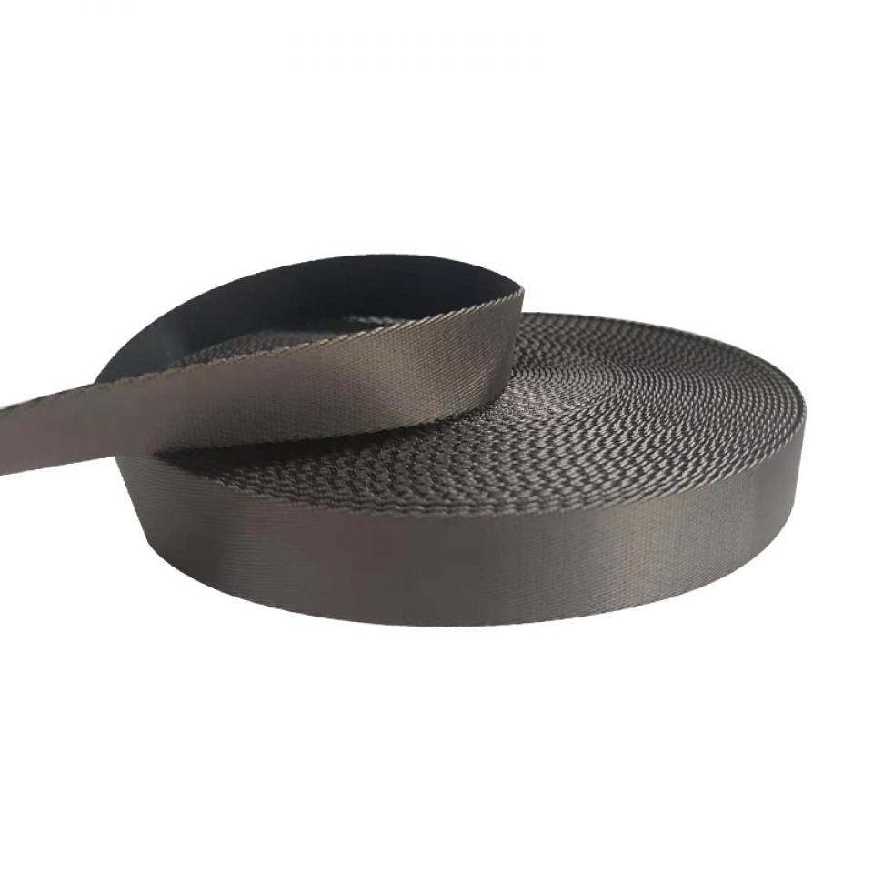 Nylon double-sided two-color diagonal webbing