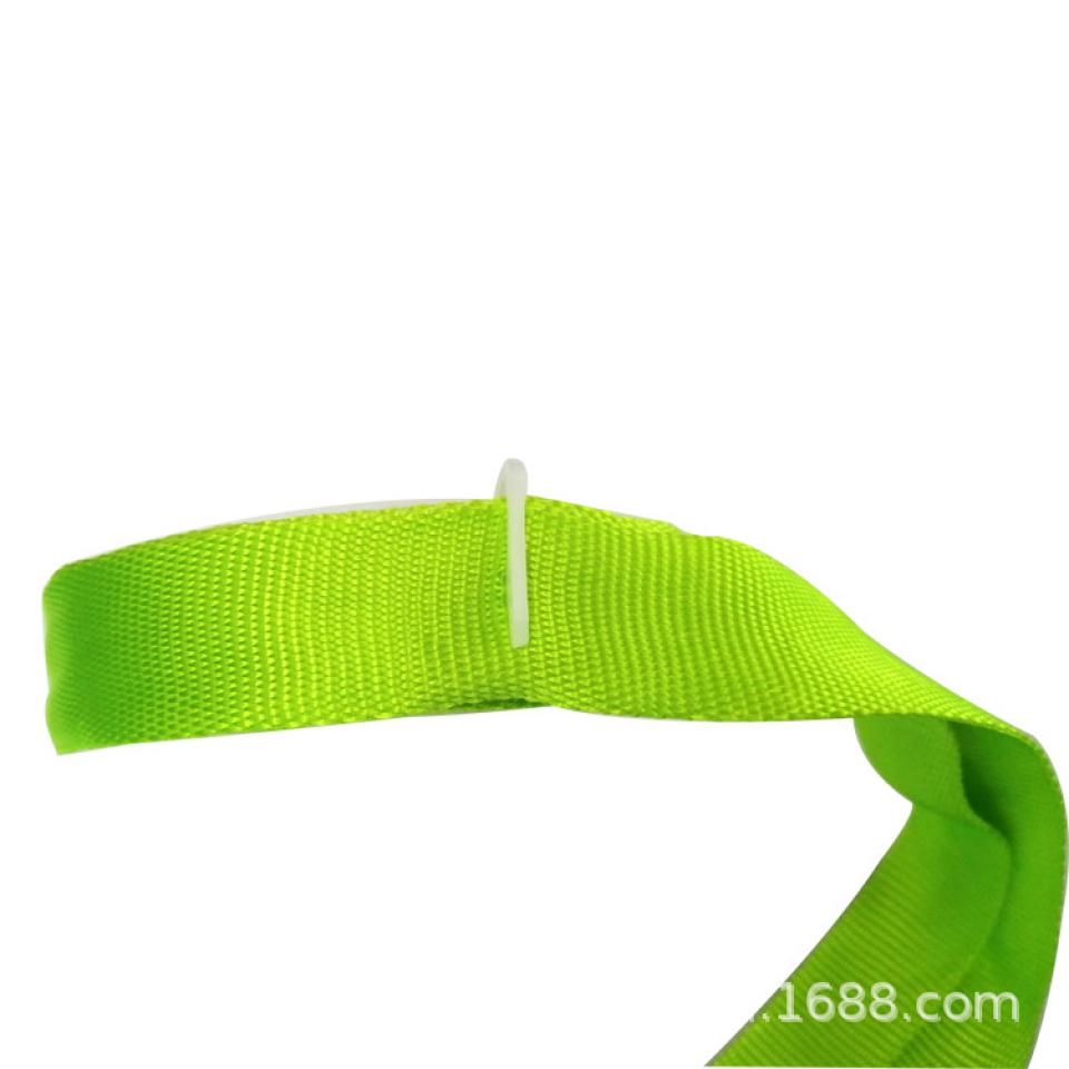 Nylon fluorescent green ribbon