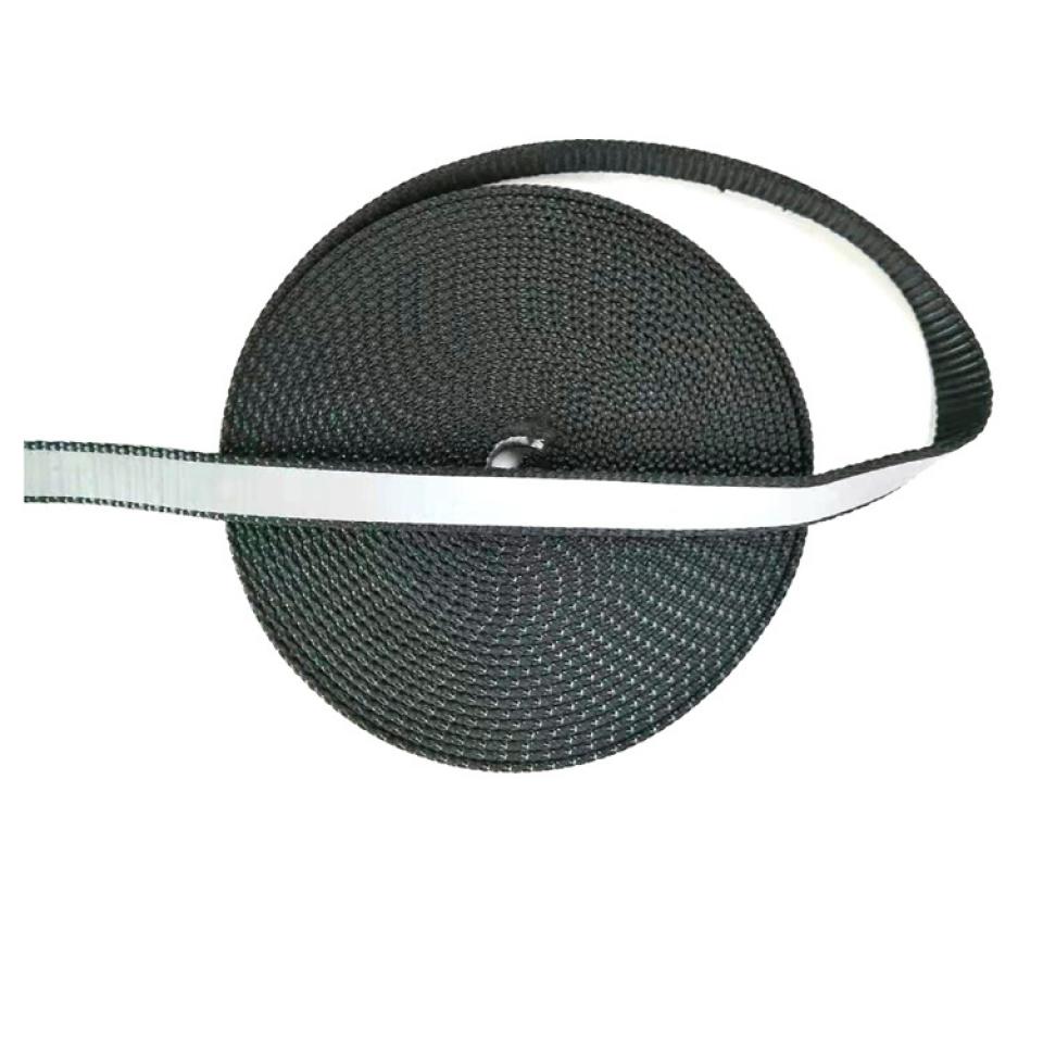 Nylon luminous clothing with reflective webbing