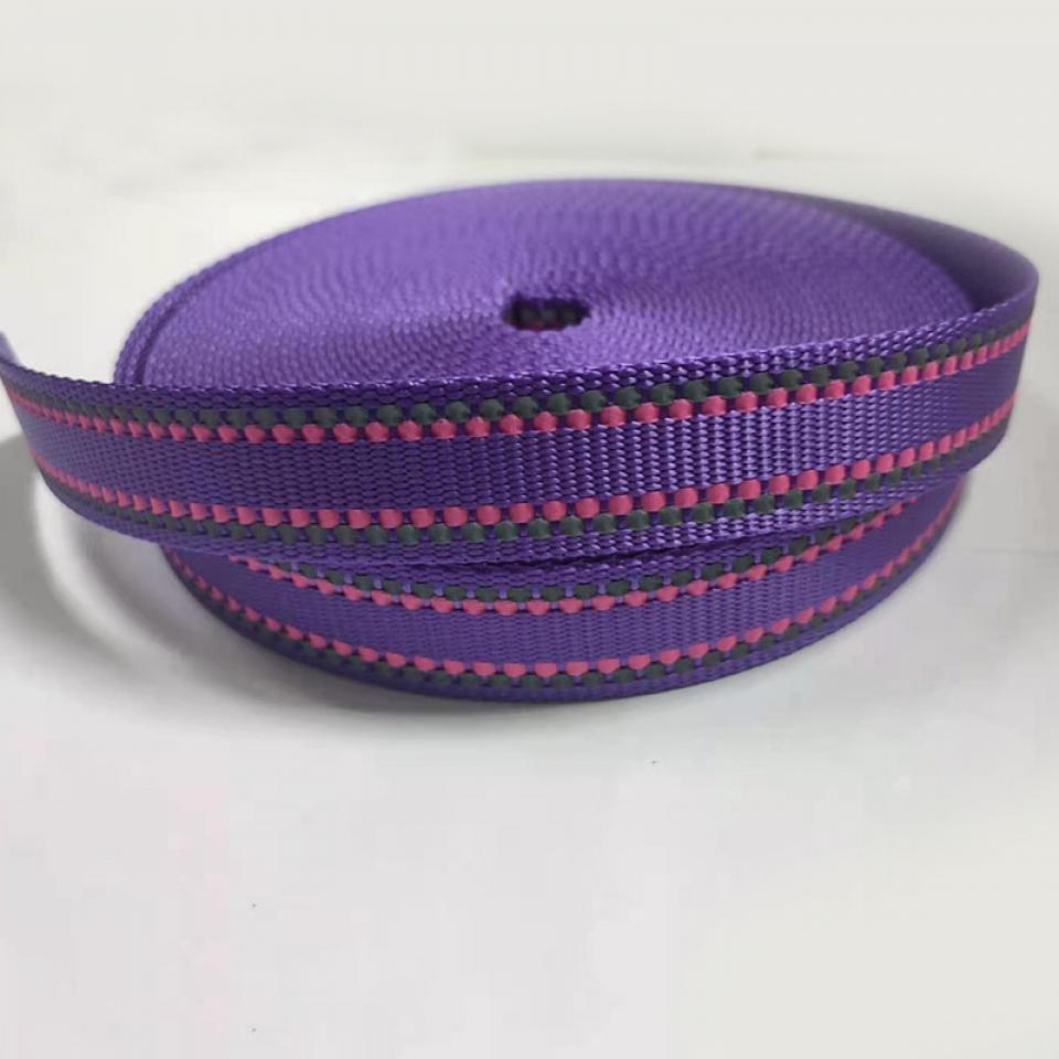 Nylon reflective webbing