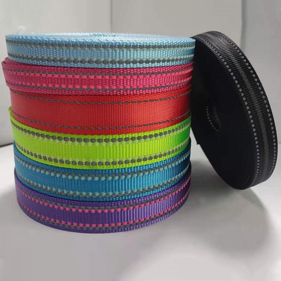 Nylon reflective webbing