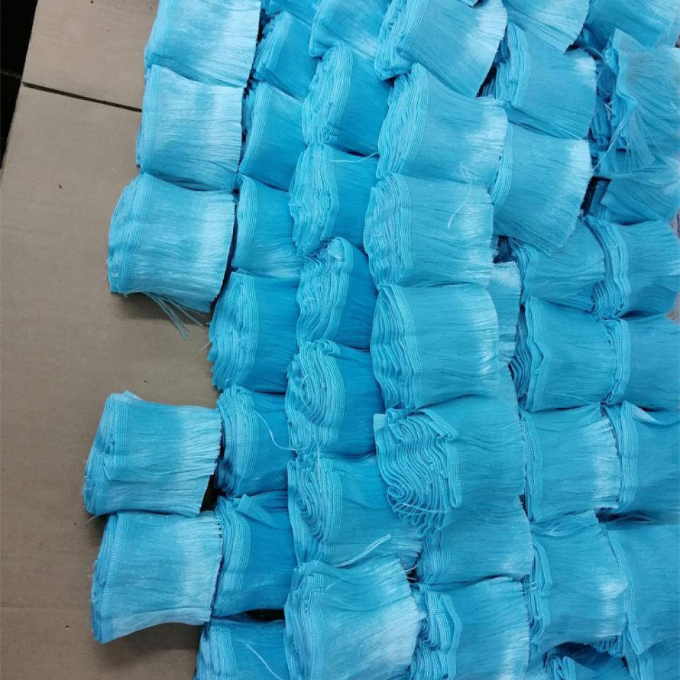 Polyester clothing decoration curtains bags with tassels