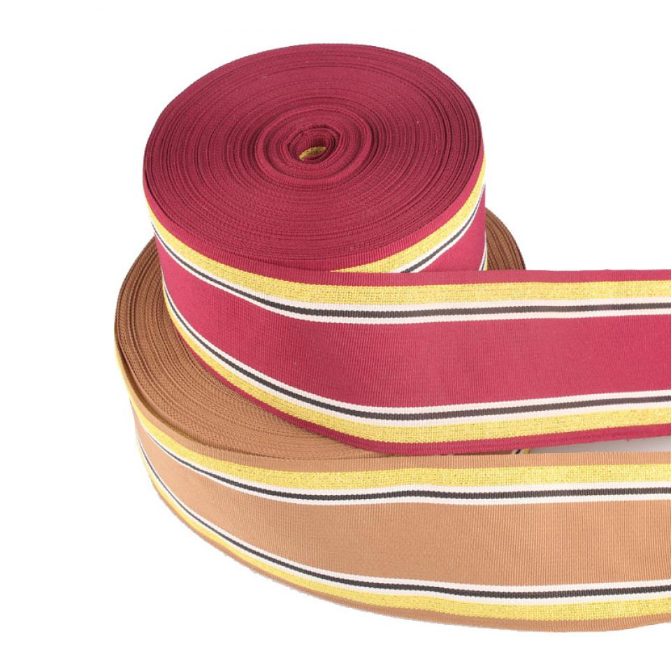 Polyester reflective strip webbing