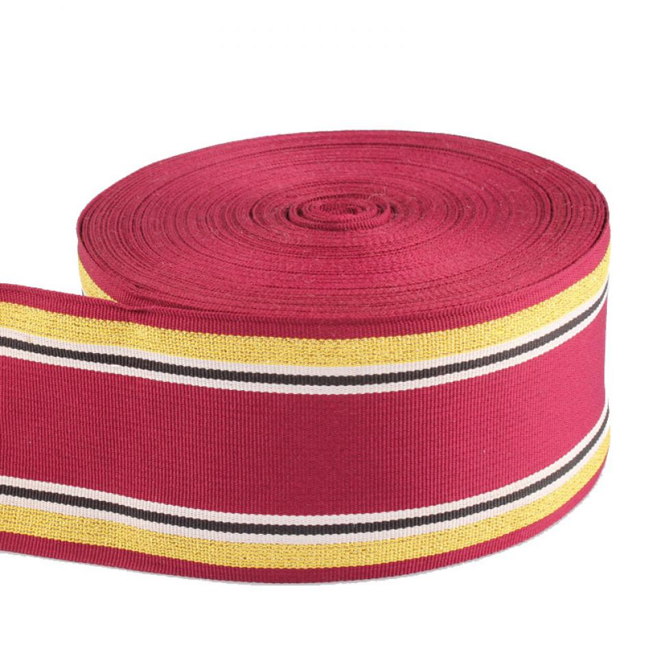 Polyester reflective strip webbing
