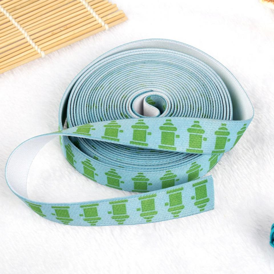 Printed color hand-held strap