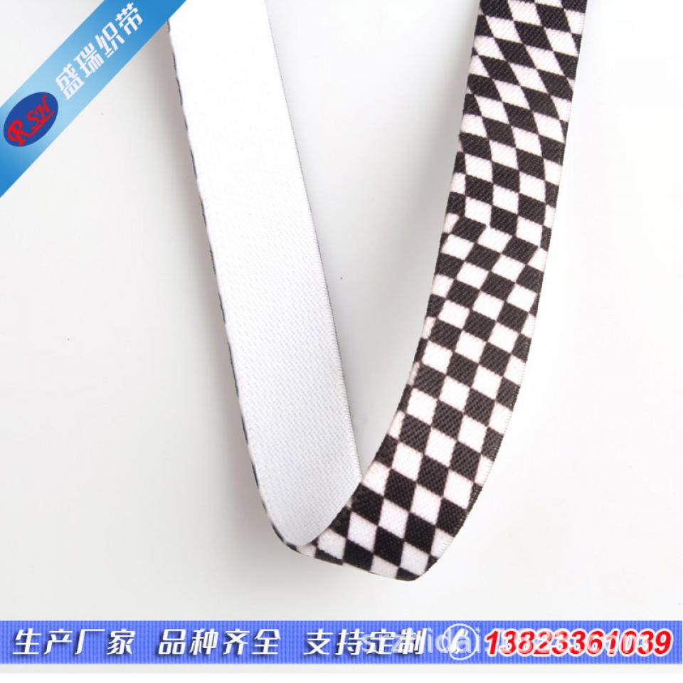 Printed color hand-held strap