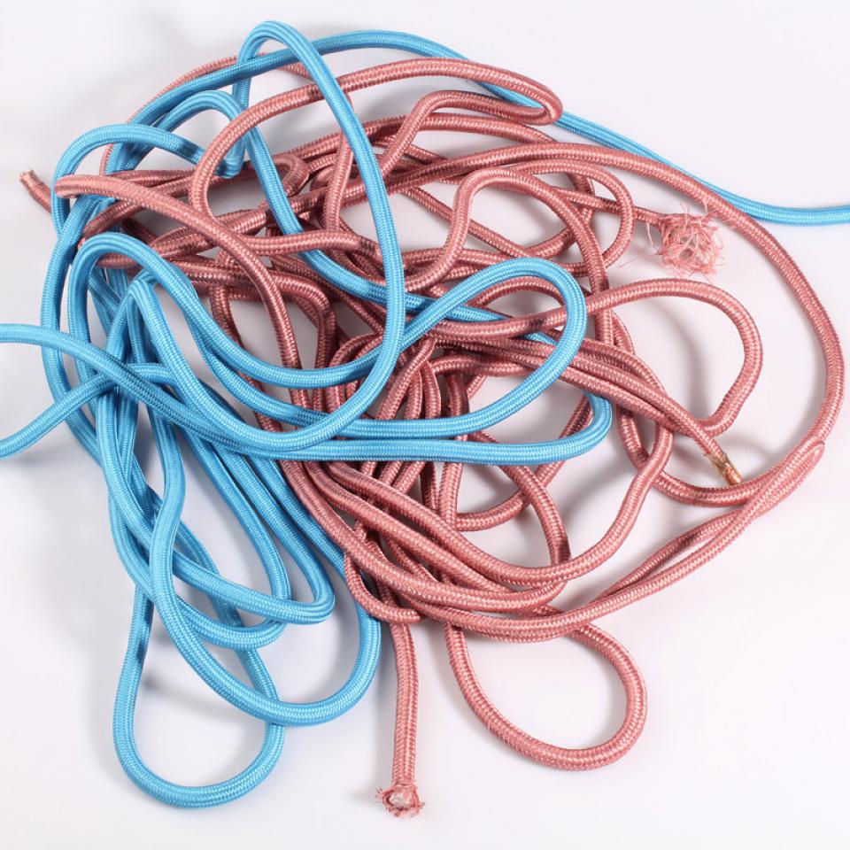 Recycled material outdoor safety rope