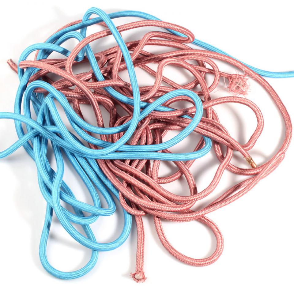 Woven clothing accessories round flat rope